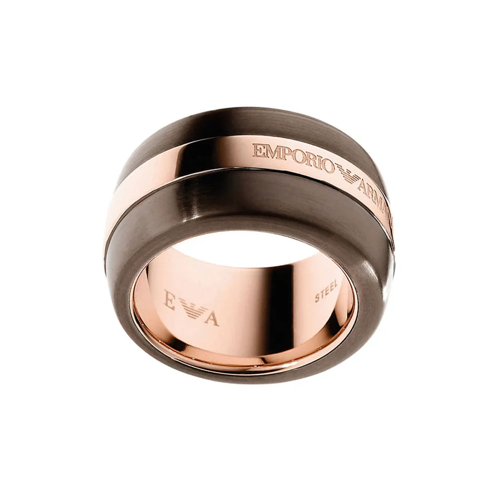 Кольцо из стали EMPORIO ARMANI EGS1585